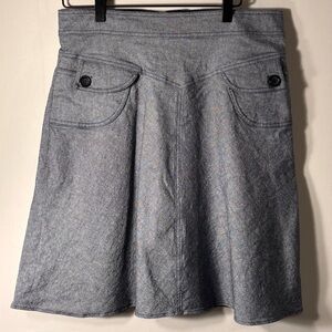 Necessary Objects A-Line Gray Skirt